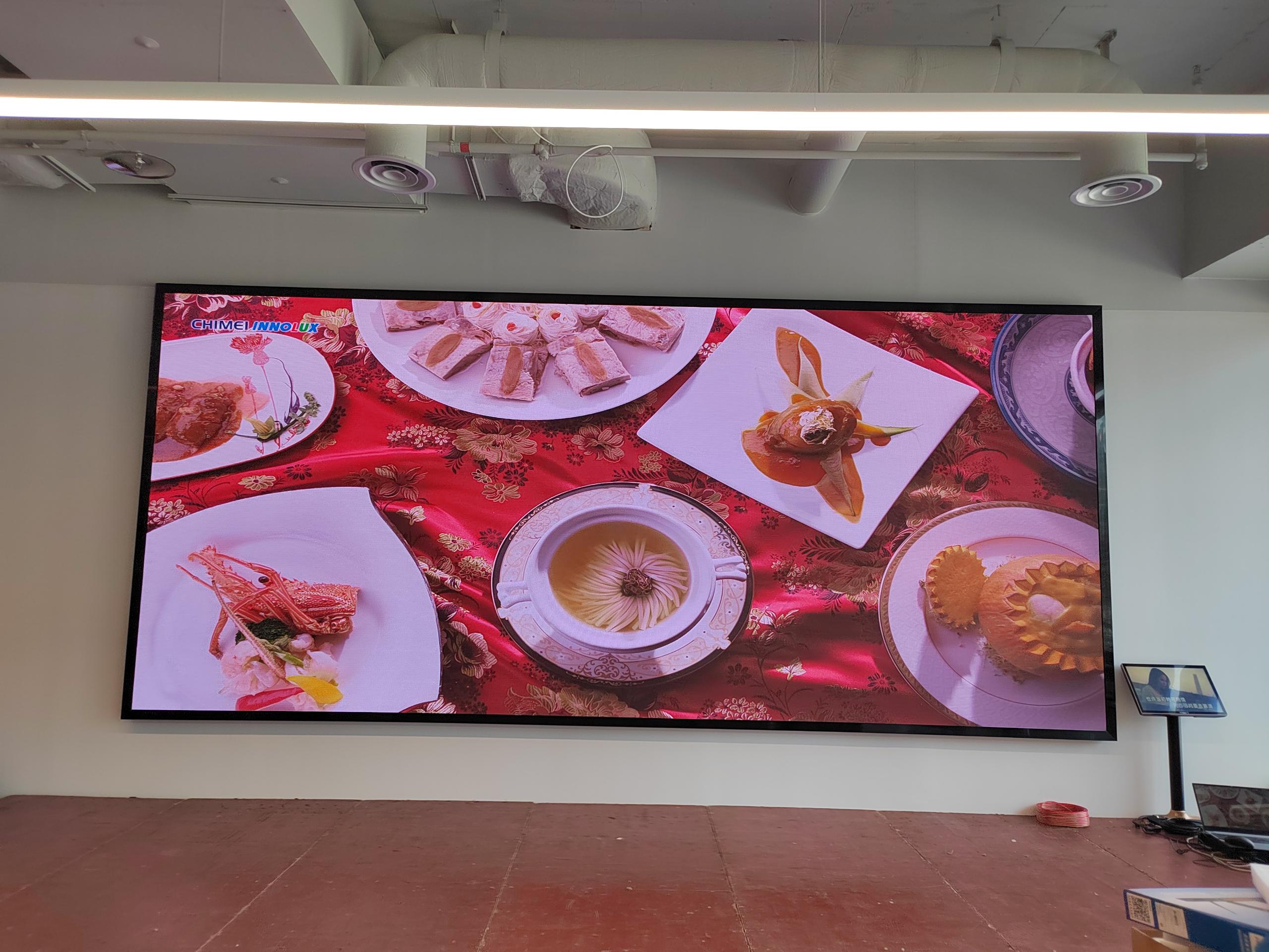 深圳南山展會展廳LED顯示屏P2.5高清顯示！